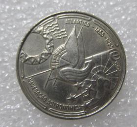 葡萄牙1990年天文导航100埃斯库多纪念币