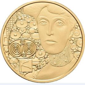 【海宁潮天期货】奥地利2012年克里姆特和他的女人系列阿黛尔金币