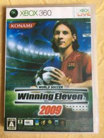 xbox360游戏 winning eleven 2009 游戏光盘