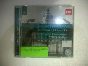 ZT1951 Beethoven: Symphonies Nos. 1-3 & 8 贝多芬第1-3号英雄 8号交响曲  阿姆斯特丹皇家音乐会堂管弦乐团 萨瓦利施指挥