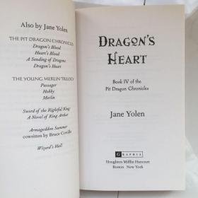 Dragon's Heart: The Pit Dragon Chronicles, Volume Four 龙的心：深渊编年史，第四卷