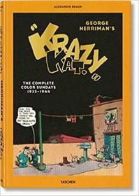 George Herriman, The Complete Krazy Kat In Colour 进口艺术 乔治赫尔曼“疯狂猫”1935~1944年全彩合集