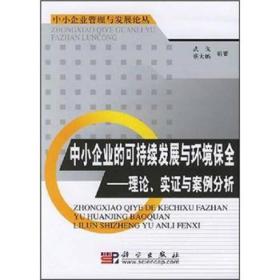 中小企业的可持续发展与环境保全：理论、实证与案例分析