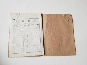 1956年 统购粮通知、交售、完成证