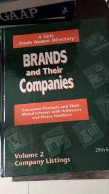 BRANDS and their companies volume2 品牌及其公司数量2