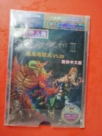 游戏光盘 黑暗破坏神2魔鬼地域火V1.20(简体中文版，2CD)有防伪标识