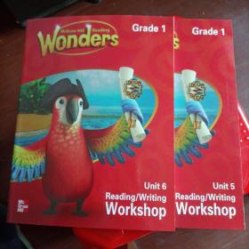 Wonders grade 1【reading/Writing Workshop unit5.6】2册合售，