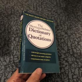 The Merriam-Webster Dictionary of Quotations