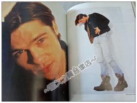 FLIX 特刊杂志 Brad Pitt 布拉德皮特 写真 剧照 人物评价 好莱坞明星 周边 1999年