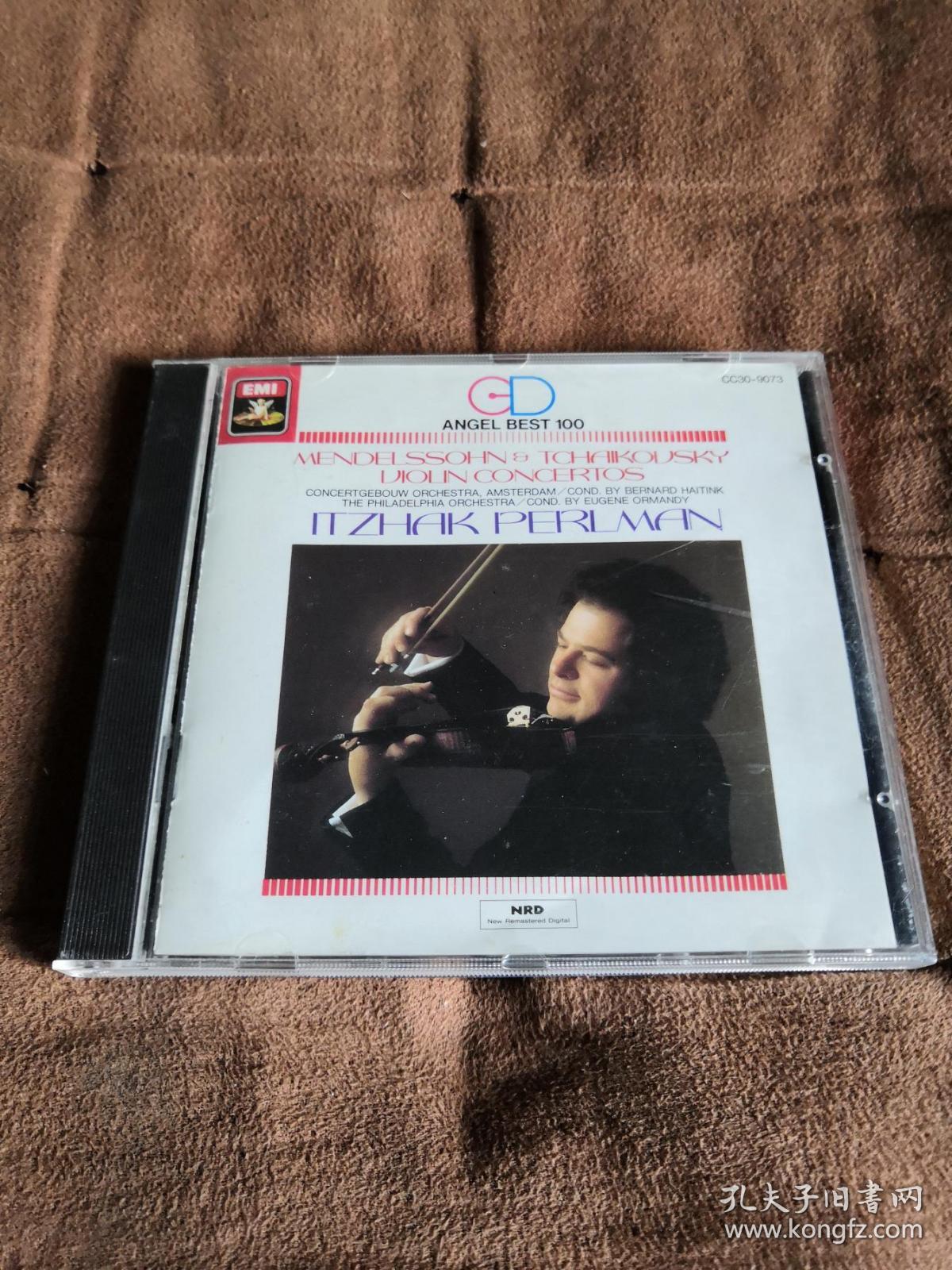 東芝EMI 门德尔松&柴可夫斯基-小提琴协奏曲/ 帕尔曼 東芝1A2 TO首版