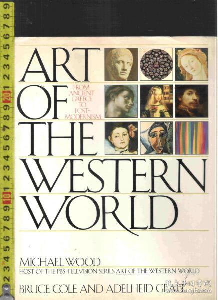 原版英语艺术画册 Art of the Western World from ancien Greece to post-modernism《从古希腊到后现代主义的西方艺术》