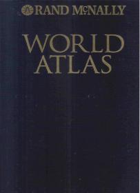 原版英语地图册 Rand McNally WORLD ATLAS（大16开本精装本）