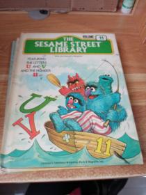 THE SESAME STREET LIBRARY  4,5,11,15 期  4本合售