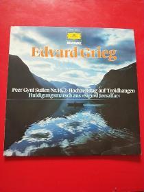 老黑胶唱片 Edvard Grieg