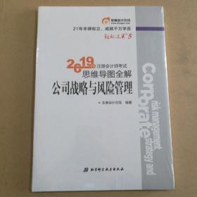 2019年注册会计师考试  思维导图全解  公司战略与风险管理（全新未开封）