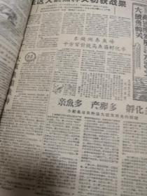 宁波大众报 1960年1-12月（合订本）全年