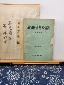 缅甸经济基本情况 61年一版一印 品纸如图 馆藏 书票一枚 便宜9元