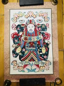 天官赐福年画 33x39