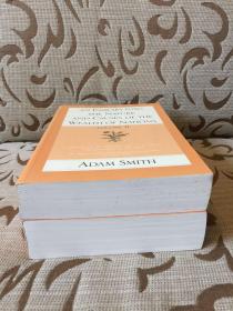 An inquiry into the nature and causes of the wealth of nations by Adam Smith -- 亚当 斯密 《国富论 》 最权威的格拉斯哥版 2卷本 全新 纸质好 胶装锁线