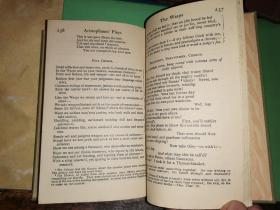 THE PLAYS OF ARISTOPHANES VOLUME TWO    阿里斯托芬的戏剧  第二卷[1945年伦敦JM Dent出版社 纽约达顿公司出版]夹老门票一张