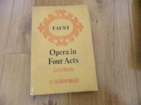 FAUST:Opera in Four Acts古诺歌剧浮士德