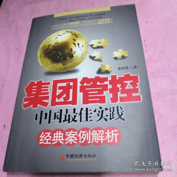 集团管控：中国最佳实践经典案例解析