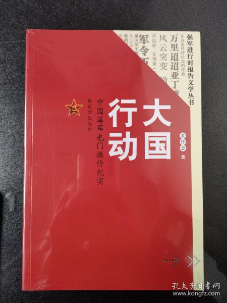 大国行动：中国海军也门撤侨纪实/强军进行时报告文学丛书