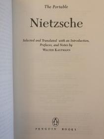 The Portable Nietzsche （实拍书影，国内现货）