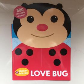 LOVE BUG sticker friends  英文儿童绘本贴纸书