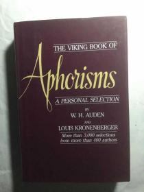 Viking Book of Aphorisms: A Personal Selection by W. H. Auden