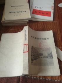 西安事变资料选辑  西北大学历史系中国现代史教研室 馆藏厚书 1979年老版本品相如图