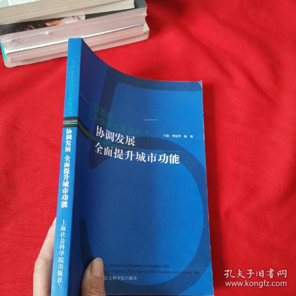 协调发展 全面提升城市功能——2005年上海经济发展蓝皮书