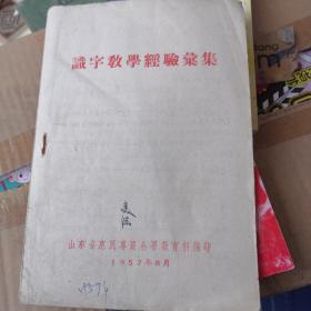 识字教学经验汇集