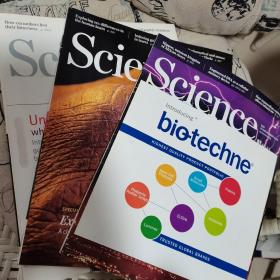 Science（科学）AAAS周刊杂志 2014年11月14+21+28日刊 3本合集
原版进口 英文杂志