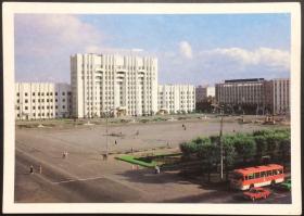 1989年 前苏联俄罗斯的老明信片（货号：1）