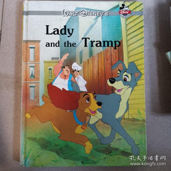 英文原版迪斯尼经典系列儿童绘本：小姐姐与流浪汉　Lady and the Tramp（16开硬精装）