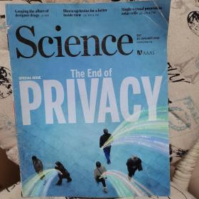 Science（科学）AAAS周刊杂志 2015年1月2+16+30日刊（3本合集）
原版进口 英文杂志