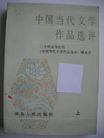 《中国当代文学作品选评》上