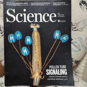 Science（科学）AAAS周刊杂志 2018年5月4日刊
原版进口 英文杂志