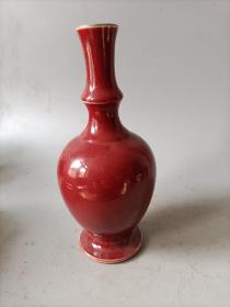 松石釉的老花瓶完整