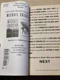 NEXT by MICHAEL CRICHTON