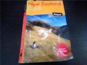 FODOR'S   New Zealand 2008 32开平装  原版英法德意等外文书 图片实拍