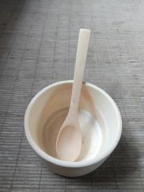 竹子艺术碗带勺(可使用)