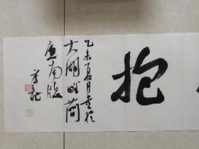 名家江孝龙书法“散怀抱”