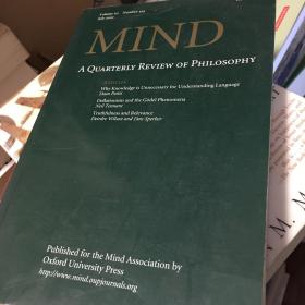 vol 111 number 443 july 2002 mind a quatrterly review of philosophy