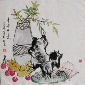 著名画家王雪涛国画花鸟精品 编号06075