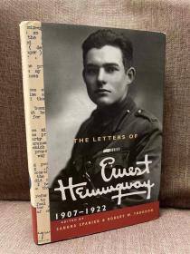The Letters of Ernest Hemingway: 1907-1922（《海明威书信集：1907—1922》，剑桥大学权威版本，配插图，精装大开本，品好）