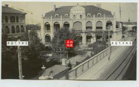 清代上海公馆马路（金陵路）法国驻沪领事馆大楼老照片
