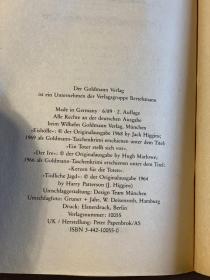 【德语小说原版】Der Ire Tödliche Jagd Eishölle BY JACK HIGGINS