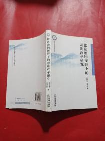 依法治国视野下的司法改革研究